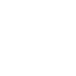White Better Business Bureau logo with torch icon and BBB letters
